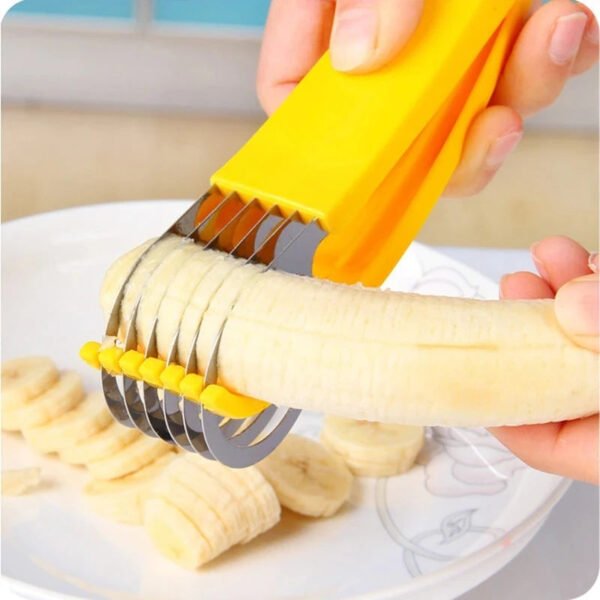 Banana Slicer Fruit Vegetable Chopper Fruit Cutter - UnclExpress