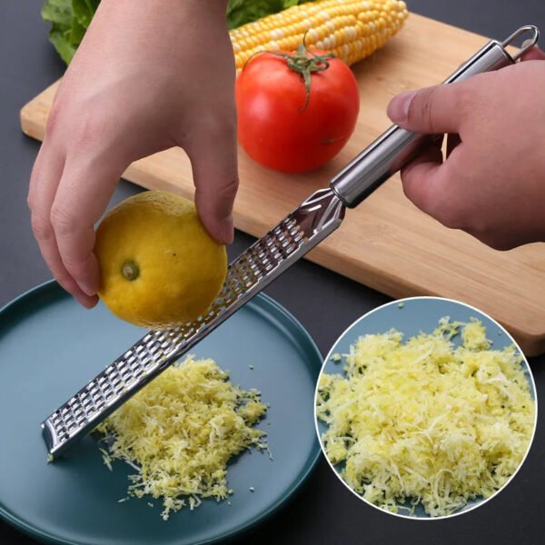 Cheese Grater & Lemon Zester with Protect Cover - UnclExpress