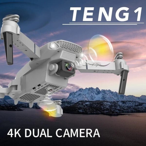 4K Foldable 1080P Drone Camera Wide Angle - UnclExpress