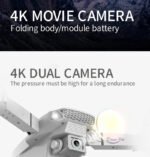 4K Professional RC Drone With Wide Angle Dual Camera - UnclExpress