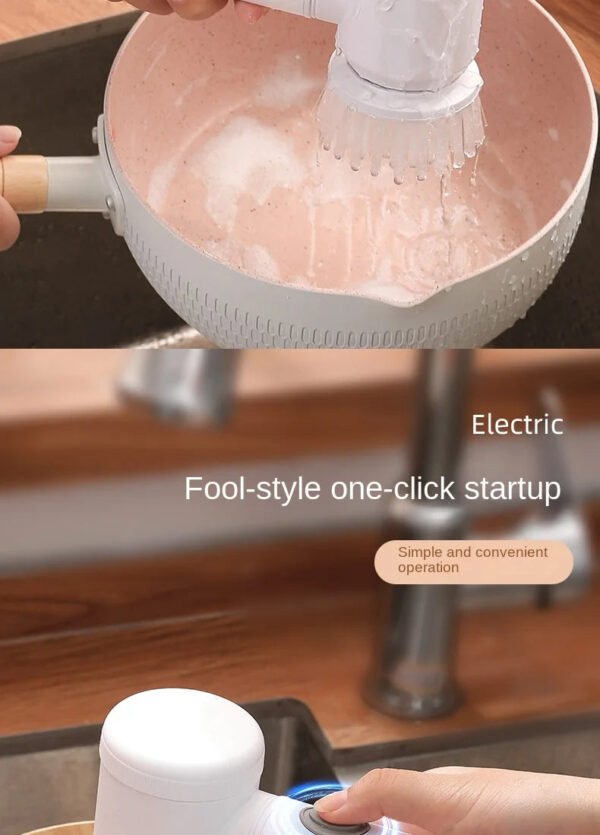 Multi-functional Electric Cleaning Brush for Kitchen - UnclExpress