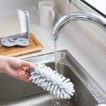 2 in 1 Cup Scrubber Glass Cleaner Lazy Bottles Brush - UnclExpress