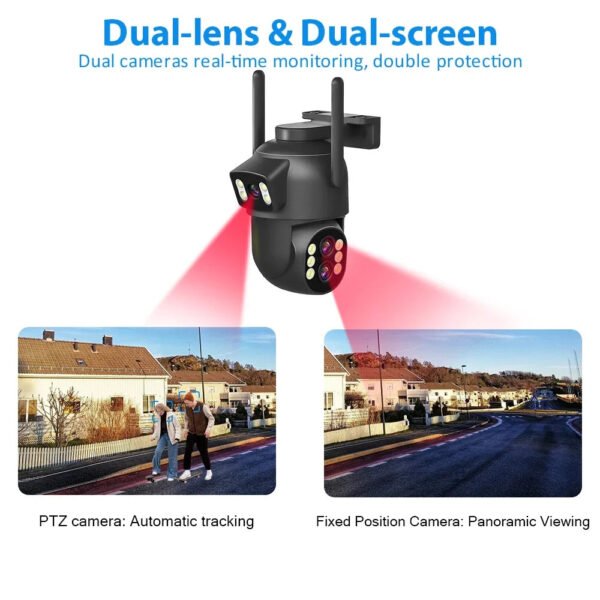 12MP 4K WiFi Night Vision Security  Camera - UnclExpress