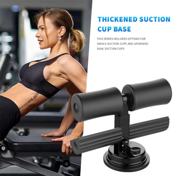 Fitness Suction Cup Type Sit Up Bar Self-Suction Abs Machine - UnclExpress