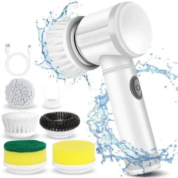 Electric Spin Scrubber,Bathroom Cleaning Brush - UnclExpress