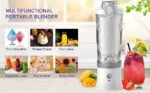 600ML 4000mAh Electric Portable Juicer Blender - UnclExpress