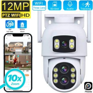 12MP WiFi Night Vision Camera Automatically Track - UnclExpress