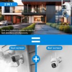 4K 8MP WiFi IP Security Camera Outdoor 4X Zoom - UnclExpress