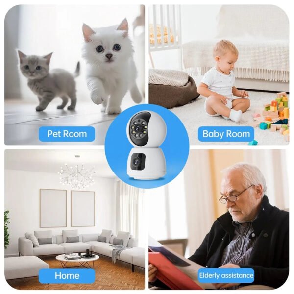 2K 4MP PTZ Security Wireless Surveillance Camera - UnclExpress