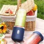 400ml Electric Wireless Juicer With 6 Blades - UnclExpress