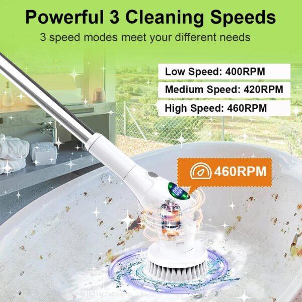 8 in 1 Multifunctional Electric Cleaning Brush - UnclExpress