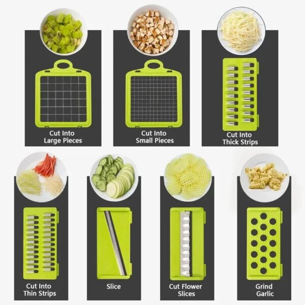 14/16 in 1 Multifunctional Vegetable Chopper - UnclExpress