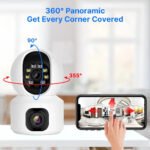 2K 4MP PTZ Security Wireless Surveillance Camera - UnclExpress