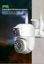 4K 8MP Dual Lens WIFI Security Camera - UnclExpress