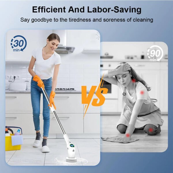 8 in 1 Multifunctional Electric Cleaning Brush - UnclExpress