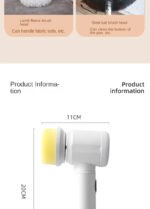 Multi-functional Electric Cleaning Brush for Kitchen - UnclExpress