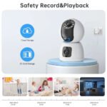 2K 4MP PTZ Security Wireless Surveillance Camera - UnclExpress