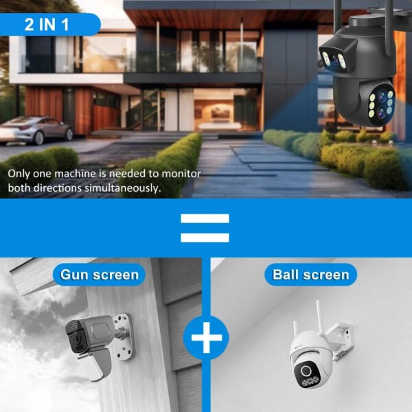 12MP 4K WiFi Night Vision Security  Camera - UnclExpress