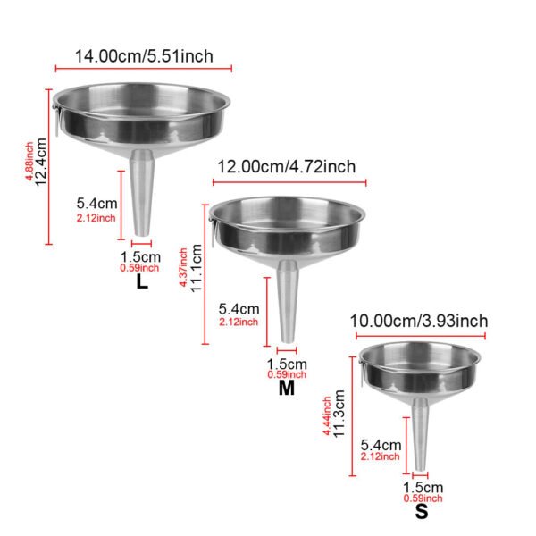 Metal Funnel For Canning Kitchen Tools - UnclExpress