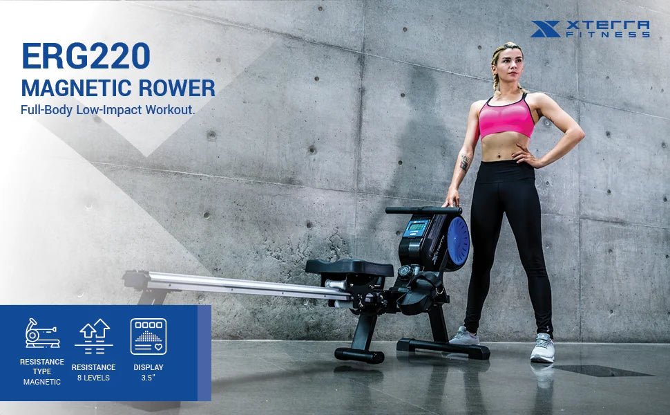 Fitness ERG220 Magnetic Rower - UnclExpress