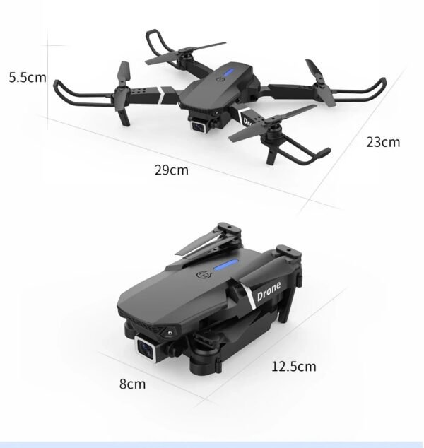 4K Foldable 1080P Drone Camera Wide Angle - UnclExpress