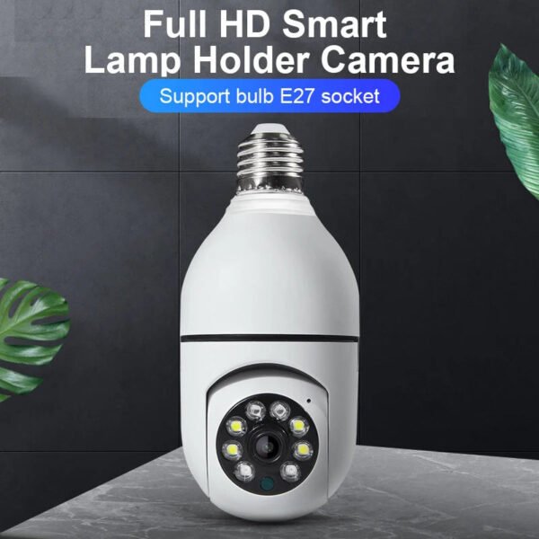 2.4G Mini Wifi Bulb Surveillance Night Vision Camera - UnclExpress