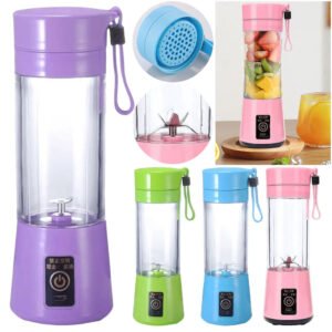 400ml Mini Electric Juicer Blender with 6 Blades - UnclExpress