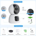 2K 4MP PTZ Security Wireless Surveillance Camera - UnclExpress