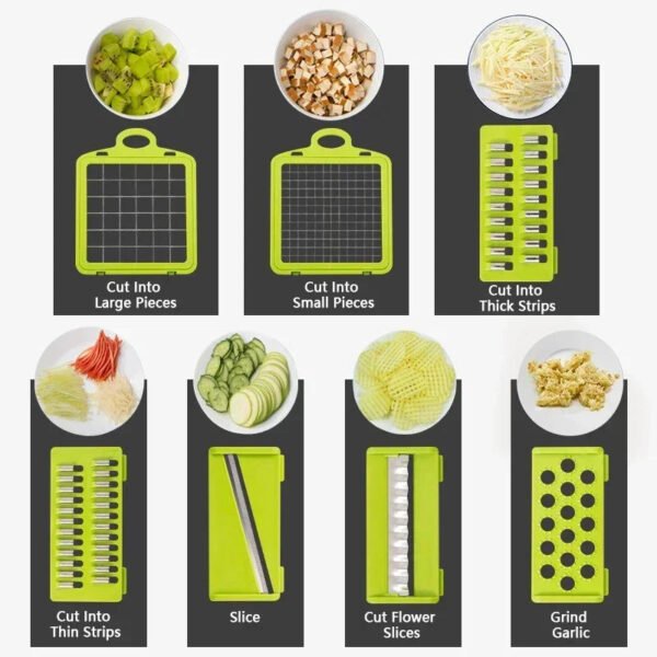 14/16 in 1 Multifunctional Vegetable Chopper - UnclExpress